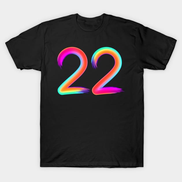 Brushed 22 T-Shirt by MplusC